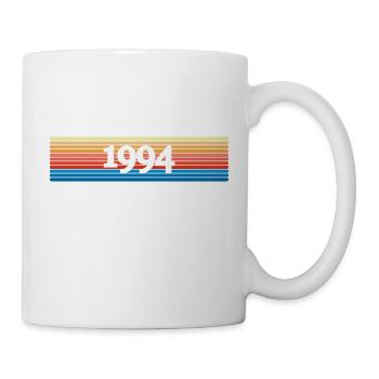 Jahr 1994 - Tasse - Weiß - Rechts