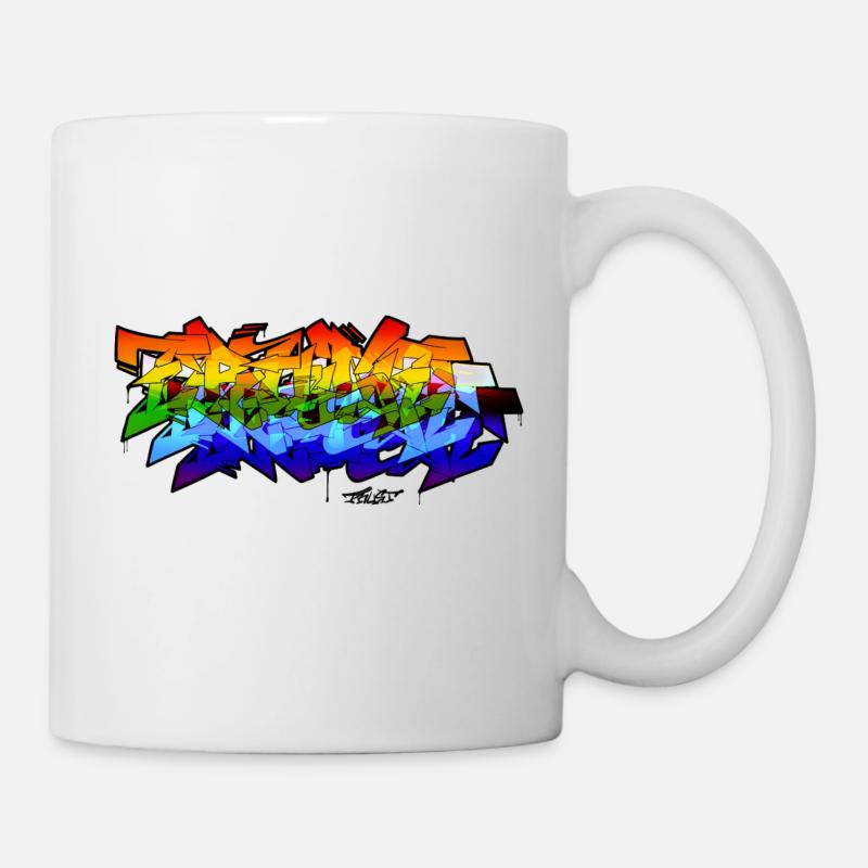 Spectrum Graffiti - Tasse - Weiß