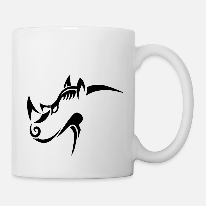 Rhino - Mug - white