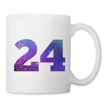 Galaxie Nummer 24 - Tasse - Weiß - Rechts