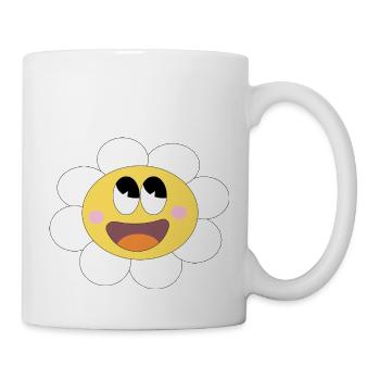 Jolie petite fleur ! - Mug blanc - blanc - Droite