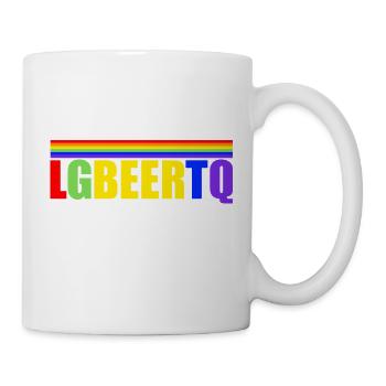 LGBEERTQ (LGBTQ) - Mug - white - Right