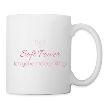 Mein Weg. Mein Tempo. Meine Wahrheit. - Tasse - Weiß - Rechts