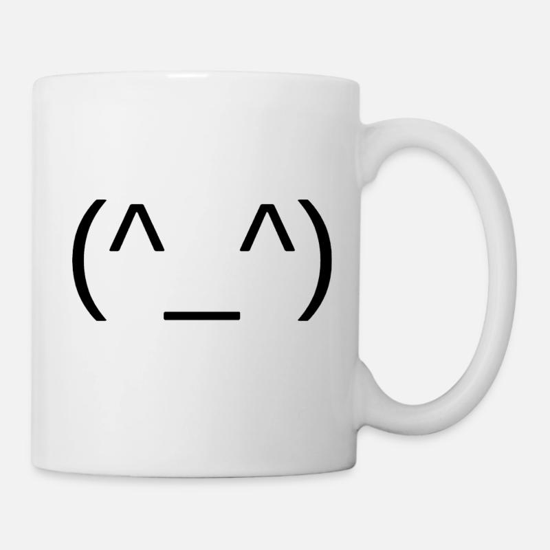 Visage - Mug blanc - blanc