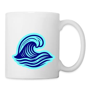Sea Wave Ocean - Mug - white - Right