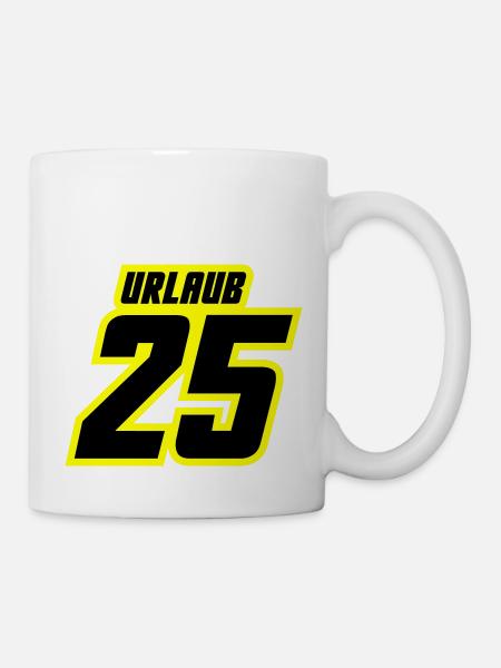 Maillot vacances 2025 - Mug blanc - blanc