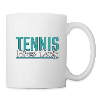 Tennis vibes only - Mug - white - Right