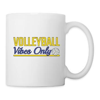 Ambiance volleyball uniquement - Mug blanc - blanc - Droite