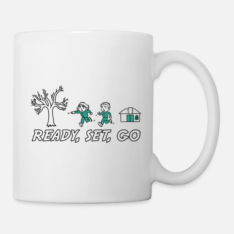 Fuir ou regretter - Mug blanc - blanc
