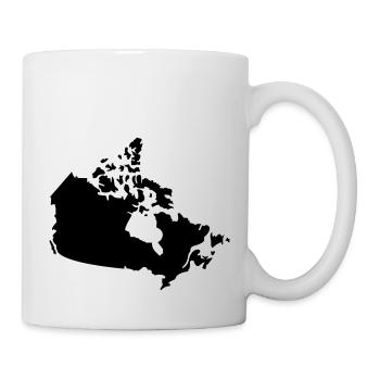 Pays du Canada - Mug blanc - blanc - Droite