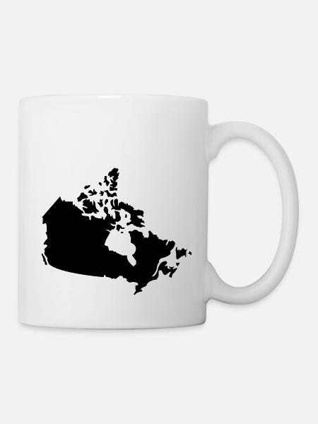 kanada country - Tasse - Weiß