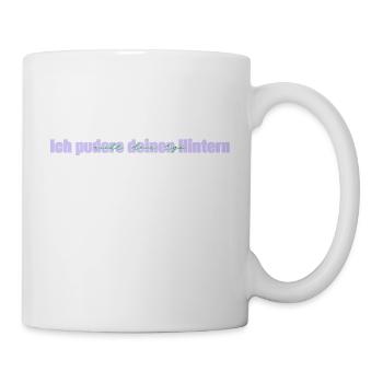 Pflegekraft mit Haltung - Tasse - Weiß - Rechts