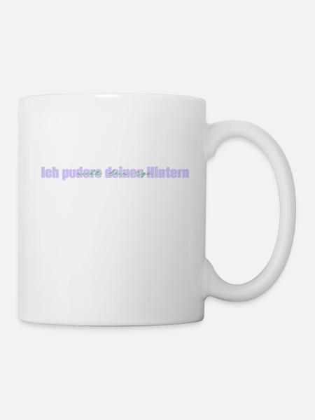 Pflegekraft mit Haltung - Tasse - Weiß