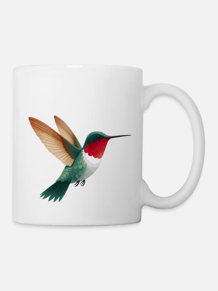 Kolibri - Tasse - Weiß