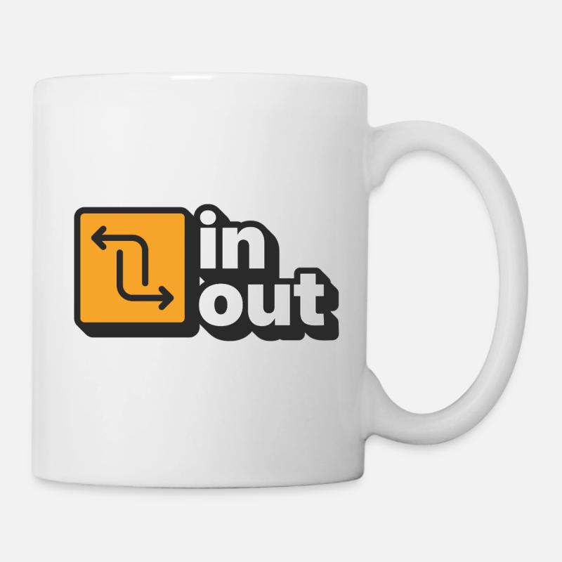 In out - Mug - white