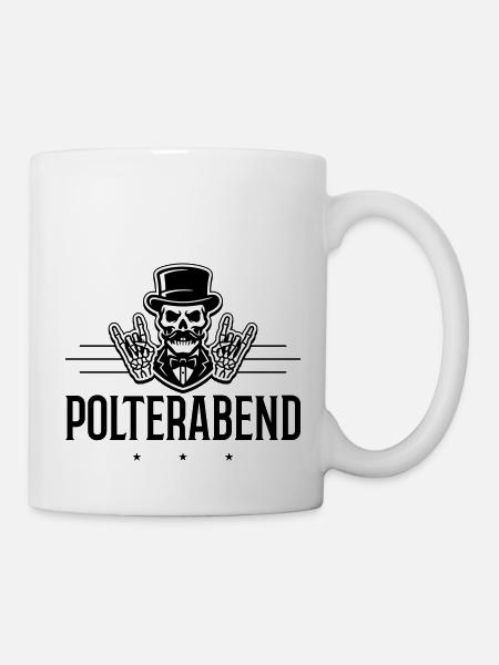 Polterabend Bräutigam - Tasse - Weiß