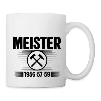 Erzgebirge Meister - Tasse - Weiß - Rechts