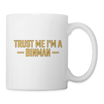 Binman Fais-moi confiance - Mug blanc - blanc - Droite