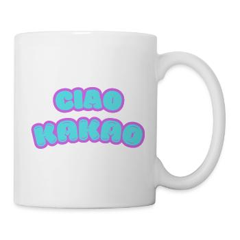 Cheeky graffiti design with pastel colors - Mug - white - Right