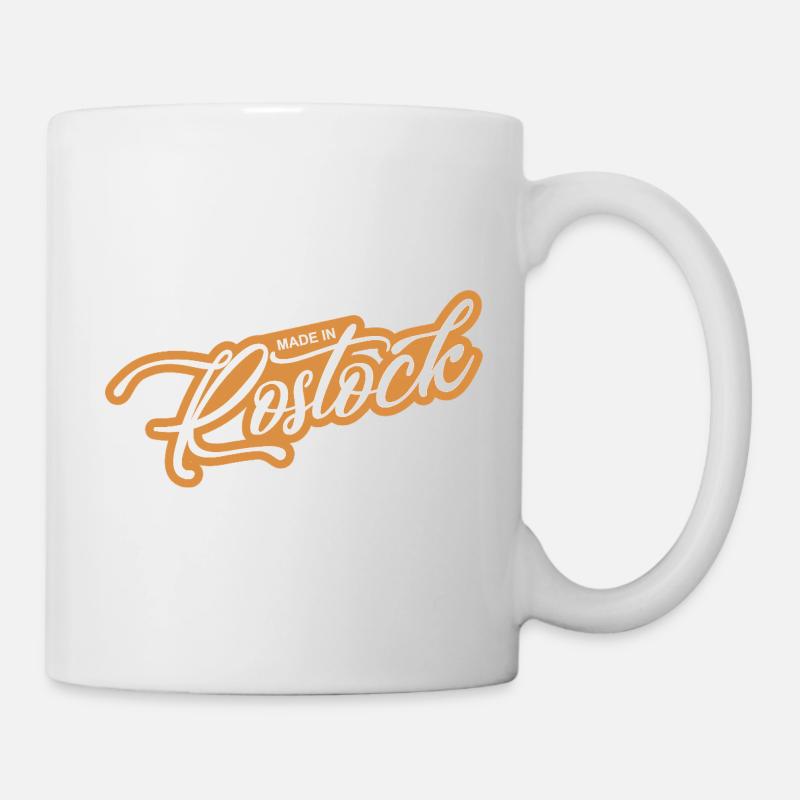 Rostock - parce que c’est votre ville ! - Mug blanc - blanc