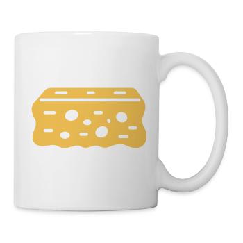 Abstrait Naturelaux Créatif éponge - Mug blanc - blanc - Droite