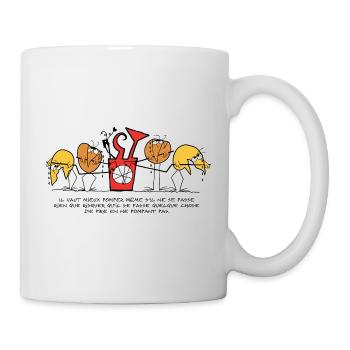 The Shadoks, a life of pumping! - Mug - white - Right