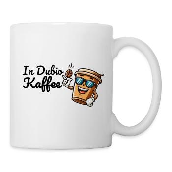 In Dubio Coffee – Coffee Shirt for Coffee Lovers - Mug - white - Right