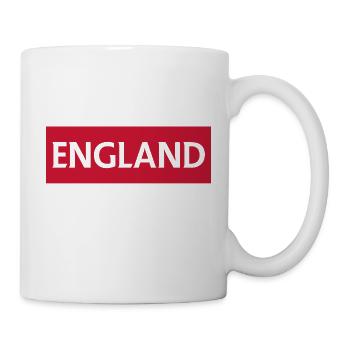 England Chelmsford City Motiv in Rot und Weiß - Tasse - Weiß - Rechts