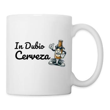 Humorvolles Bier-Design mit Charakter - Tasse - Weiß - Rechts