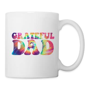 Grateful Dad Funny Father's Day Grateful Dad - Mug - white - Right