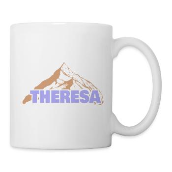 Theresa als Geschenkidee - Tasse - Weiß - Rechts