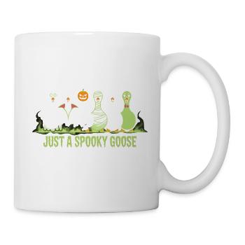 Just A Spooky Goose Halloween Vibes - Mug - white - Right