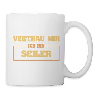 Lustig Seiler - Tasse - Weiß - Rechts