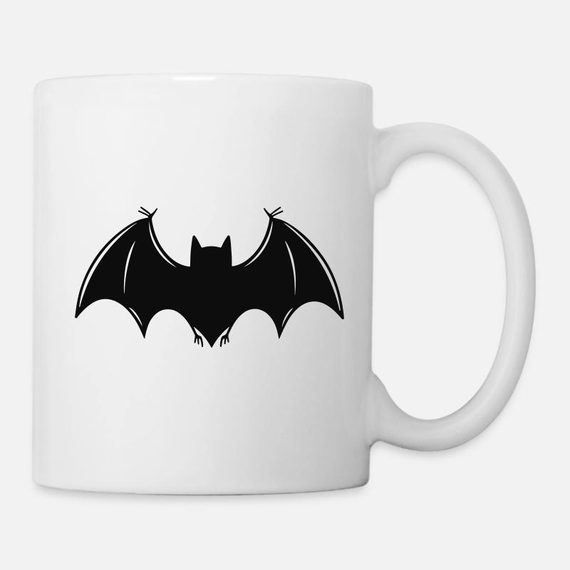 Fledermaus - Tasse - Weiß