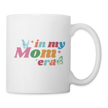 In My Mom Era – Bunt & Verspielt - Tasse - Weiß - Rechts