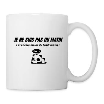Sleeper Panda Illustration - Mug - white - Right