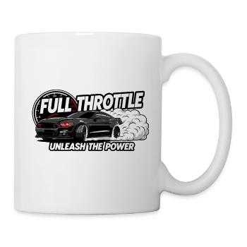 Full Throttle: Unleash The Power - Mug - white - Right