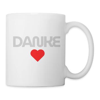 Heartfelt message of thanks - Mug - white - Right