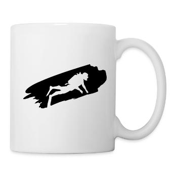 Diver - Diving - Diving Gifts - Mug - white - Right