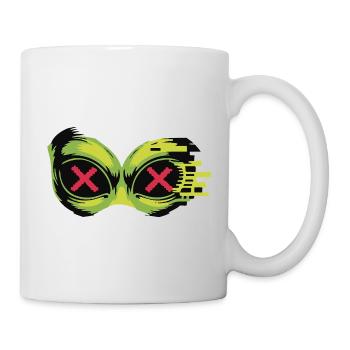Neon X Schwimmbrille - Tasse - Weiß - Rechts