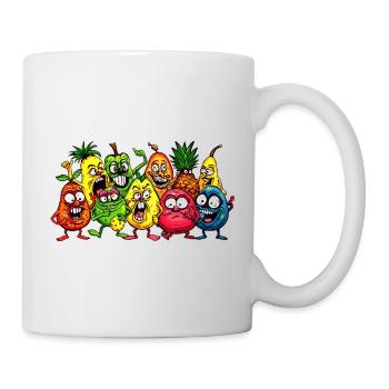 Crazy fruits - Mug - white - Right