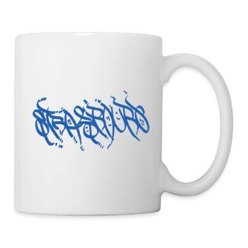 The Blue Strasbourg Souvenir (Strasbourg Streets) - Mug - white - Right