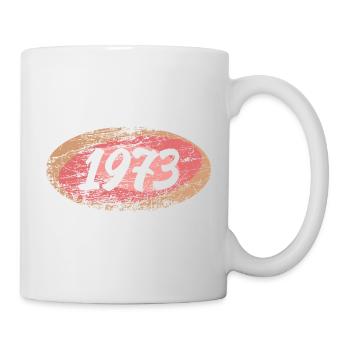 Vacances 1973 - Mug blanc - blanc - Droite