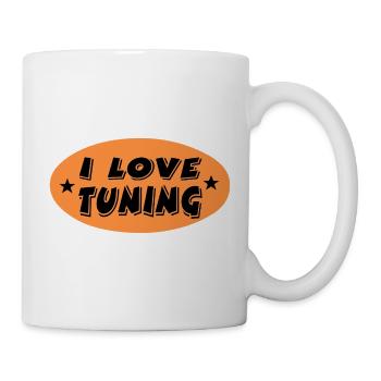 Voiture - Mug blanc - blanc - Droite