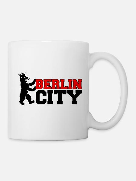 berlin_city_2 - Tasse - Weiß