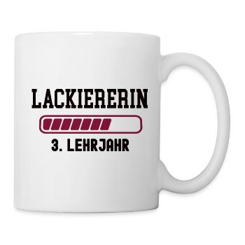 Apprentissage de peintre en 3e année d’apprentissage de peintre - Mug blanc - blanc - Droite