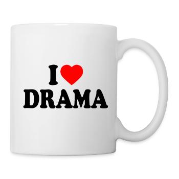 I Love Drama - Mug - white - Right