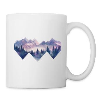 Randonnée en montagne - Mug blanc - blanc - Droite