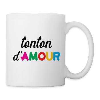 Onkel der Liebe - Familie - Weihnachten - Tasse - Weiß - Rechts