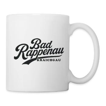Bad Rappenau Schriftzug Vintage Style - Tasse - Weiß - Rechts